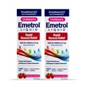 Emetrol Children 's Non- Drowsy Liquid Neusea Relief - Upset Stomach Medicine - Nausea Relief for Kids - Mixed Berry Flavor - 4fl oz, 2 Pack