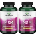 Swanson Msm 1 000 mg 120 kapslí (2 balení)
