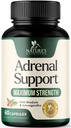 Adrenal Supplies Cortex Complex, Nejlepší doplněk energie, Podporuje Cortisol Health & Energy Levels, Denní Ashwagandha pro ženy & Muži, Podporuje Adrenal Únava & imunitní systém, 60 Kapsle