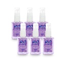 Purell Advanced Hand Sanitizer Gel Infused with Essential Oils, Calming Lavender, 2 fl oz Travel- Size Pump Bottle (Pack of 6), 3905-04-EC