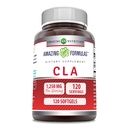 Amazing approvas CLA (konjugovaná kyselina linolová) 1250 Mg CLA124; doplněk k softtgelu CLA124; Non- GMO CLA124; gluten- Free CLA124; Made in USA (1 balení 124; 120 Počet)