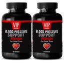 VIP VITAMINS Olive Leaf Extract Super Strength - Podpora krevního tlaku - Jezte více ovoce (2 lahve - 120 kapslí)