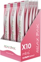 Mitra9 Kava Powder RelaxPak - Jahodový meloun Kava Extract Powder Packets CU124; Mood Enhancer CU124; Plant based CU124; Promotes Natural Calm & Clarity CU124; Easy Open Single-Serving Stick (10)