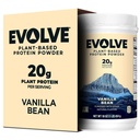 Evolve Protein Powder, Ideal Vanilla, 20g Protein, 1 libra (balení po 2)