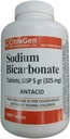 Bikarbonát sodný Tablety USP 325 mg (5 zrn) pro úlevu od kyselé inhalace, Heartburn, Sur Stomach & Upset Stomach 1000 Tablety per Bottle by CitraGen Pharmaceuticals Inc