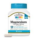 21. Století Magnesium Glycinate 200 mg Kapsle per Serving, 90 Počet