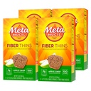 Metamucil Apple Crisp Ochucené Fiber Tenké Dietní Fiber dodatek s Psylium Husk, 9.3 Ounce, balení po 4