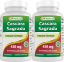 Nejlepší Naturals Cascara Sagrada 450 mg 250 Kapsle (250 Počet balení po 2)