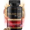 Cholesterol dodatek - Triglyceridy Support Kapsle w. Organic, Odorless česnek, Cayenne Pepper, Rostlinné steroidy na podporu normální HDL a LDL Cholesterol Levels w. Antioxidant Niacin (Vitamin B3)