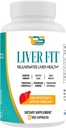 Játra v pořádku 124; Játra vyčištění, Detox & opravy Formule - Přírodní doplněk pro podporu jater s Mlékem Thistle Extract, Phyllanthus Amarus Extract, Picorhiza Kurrora Extract, 60 Kapsle