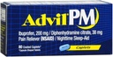 Advil Pm Caplet 80ct Velikost 80ct
