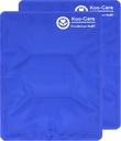 Koo-Care Velké flexibilní gelové led balení pro zranění opakovaně použitelné teplé studené komprese - fit pro rameno paže, zpět, Hip, Knee, Shin, Foot Pain Relief, Otok, Fyzická terapie (L, 11 "x 14") Balení po 2 ks