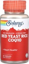 Solaray Red Yeast Rice Plus CoQ-10-60 Vegetariánské kapsle
