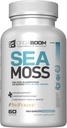 Mořské kapsle Irské Moss Moss dodatek s Organic Burdock Root, Bladderwrack & Black Pepper OF 124; Zvýšení energie, Detox & Imunitation Support OF 124; Non- GMO, Vegan OF 124; Made in USA - 60 Počet