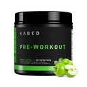 Kaged Original Pre Workout Prášek 124; Krisp Apple 124; Pre- Kaged 124; Vyrobeno s Creatine, Beta Alanin, čistý kofein 124; 20 Služeb