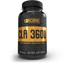 5% Nutrition Core CLA dodatek pro hubnutí, podpora metabolismu a ochrana svalů 124; 3,600 mg konjugované kyseliny linolové od 4,500 mg oleje ze saffleamu (30 Servings / 90 Softgels)
