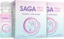 SAGA Organic Lactation Shots CLAS124; Doplněk pro prsní mléko s adaptogeny - Fenugreek & Mléko Thistle CLAS124; Vysoká biologická dostupnost & Rychlý Onset CLAS124; Zvyšuje denní dodávky mléka CLAS124; Orange Mimósa 2oz Shots (4-Pack)