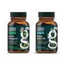 Gaia Herbs Oil of Oregano - Imunitní a antioxidant Supplement - 60 Vegan Liquid Phyto- Kapsle & Black Seed Oil - Lung, Respirační, a Antioxidant Support - 60 Vegan Liquid Phyto- Kapsle (2