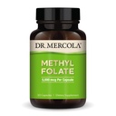 Dr. Mercola methyl folát - podporuje detoxikaci a buněčné zdraví - 5-MTHF folát - Biologicky dostupný vzorec - 5 mg - 30 Kapsle