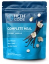 HLTH Code Kompletní stravovací Shake - Nejzdravější stravovací náhrady = Nejzdravější Vy 124; Keto Friendly CLAS124; High Protein CLAS124; Low Carb CLAS124; Gluten Free CLAS124; Creamy Vanilla Flavor (15 porcí)
