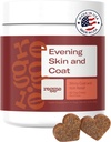 Reggieho kůže a coat doplňky pro psy CUPS 124; Omega33 Fish Oil & Vitamin E pro Itchy Skin Relief, Shedding & Shiny Coat CUP 124; Natural Dog Skin & Coat Chews 124; Vet- Appropriated & Made in USA CUPS 124; 60 Soft Chews