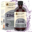 Tekutý zinek (Glycinát Chelate) s organickým Elderberry & Echinacea (High in Quercetin)
