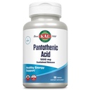 Kal Pantothenic Acid 1000mg, Setrvalá uvolňování vitaminu B5 - Energetické doplňky - Podporuje metabolismus sacharidů, tuků a bílkovin, zdraví vlasů a kůže, Vegan, 60- denní záruka, 100 Servings, 100 tablet
