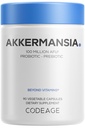Codeage Akkermansia Muciniphila Probiotic Supplement - 3-Month Supply of Akkermansia & Chicory Inulin - Daily Synbiotic Probiotic Chicory Root - 100 milionů AFU - Gluten- Free - 90 Kapsle