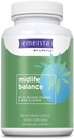 Emerita by Life-flo Midlife Balance, Menopauza Doplňky pro ženy, Zdravá rovnováha podpora s Black Cohosh a Red Clover, 60- denní záruka, Netestováno na zvířatech, 30 Služeb, 60 VegCaps
