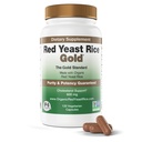 Vyrobeno s 600 mg Organic Red Yeast Rice - IP6 International - 120 Vegetariánské kapsle