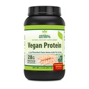 Bylinné tajemství Vegan Protein 124; 28 Grams Protein 124; 23 Servingy 124; 6.2 Grams BCAA dodatek 124; Vyrobeno v USA (2 Lb, Jahodová banán)