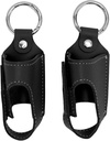 Generic Astma Inhaler Holder, 2ks Astma Inhaler Holder Přenosný Storage Protective PU kůže Astma Inhaler Pouzdro pro cestování (Black)