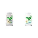 Vega Organic All- in- One Vegan Protein Powder & Protein and Green Protein Powder, Vanilla - 20g Plant Based Protein Plus Veggies