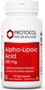 PROTOKOL PRO LIFE BALANCE Alpha- Lipoová kyselina dodatek - 600mg ALA - Oxidativní stresový kalcher, krevní tok a srdeční zdraví - Kosher & Dairy Free - 60 Veg Kapsle