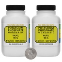 Monobazická fosforečnan draselný [KH2PO4] 99 +% jemných krystalů 1 Lb ve dvou lahvičkách se spořičem