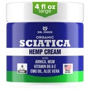 Sciatica Cream - Premium Sciatica Cream - Rychlá absorpce a maximální úleva - 4 oz Large Value Pack - Vyrobeno v USA