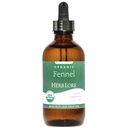 Herb Lore Organic Fennel Seed Tinktura - Zklidnění plynu a nafouknutí - Kojení Supplement - 4 fl oz