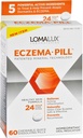 Loma Lux Laboratories Acne Eczema - Chewable - Quick Disolving - 60 Count - Gluten Free - kvasnice Free- Wheat Free-