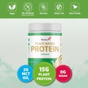 Gluten bez mléka, bez laktózy, bez sóji, nulový cukr (přirozeně slazený se Steviou) 12412.7 Ounce Resealable Canister