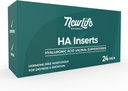New Life Naturals Hyaluronic Acid Vaginální Suppository pro ženy, Vaginální Moisturizer, Sucho Irritation Discomfort, Postpartum, Menopauza Relief & Support, 24 Vložení, 2 Měsíční dodávky