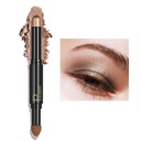 ZUK 2-in-1 Creamy Eyeshadow Stick, Matte & Shimmer Eye Shadow, High Pigmented Eye Shadow Sticks, Long Lasting Eyeshadow Highlighter Pencil, Glitter Eyeshadow Crayon for Women, Cruelty- Free a Vegan