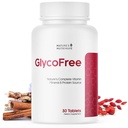 GLYCOFREE dodatek, Přírodní Plant- Based Směs s Berberine, Hořké Melon, Skořice, Inulin CLANE124; Non-GMO, Made in USA - 30 Tablety, 1 měsíc Dodávka