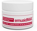 emuaid EMUAIDMAX Ointment for Itchy Skin, Maximum Strength Treatment for Athlete 's Foot, Psoriasis, Jock Itch, Rash, Eczema, Cold Sores, Blisters, and Yeast Infection, 0.5oz