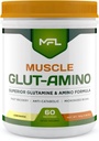 MFL Muscle Glut- Amino CL124; Glutamin Complex CL124; Amino Complex CL124; 0 Cukr CL124; Sweeced with Stevia CL124; All-Natural CL124; 60 Servings (Lemonade)