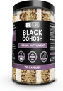 Čisté původní ingredience Black Cohosh (730 Kapsle) Ne hořčík nebo rýžové plnidla, Vždy čisté, Laboratorní ověřené
