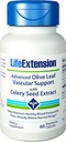 Advanced Olive Leaf Cévní podpora s Celery Seed Extract 60 Vegetariánské Capsules- Pack-3