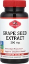 Olympian Labs Grape Seed Extract, 200 mg, 100 Vegetariánských kapslí