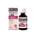 Robitussin Elderberry Cough + Chest Congestion DM Children 's Cough Medicine, Chest Congestion Relief and Cough Syruption - 4 Fl Oz