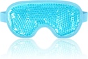 NEWGO Chladící Oko Maska pro Puffy oči, Studené oko Mask Oko Led Pack pro Po očích Chirurgie, Napětí Stress Relief, Svědění Oči, Bolest hlavy, Tmavé Kruhy - Modré