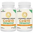 Besibest 1000mg Liposomal CoQ10 Ubiquinol, 120 Vegan Softgels, High Absorption Ubiquinol CoQ10 Supplemente, Active Antioxidant Form of Coenzym Q10 for Heart Function & Energy Production